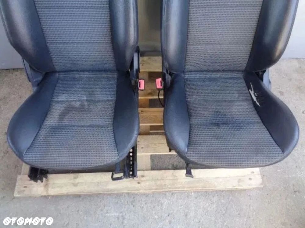 Mercedes W169 A-Klassa 5-Drzwi Fotel Lewy Prawa Kanapa Tył Półskóra Kpl - 3