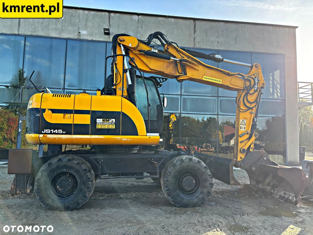 JCB JS 145 W KOPARKA KOŁOWA 2011R. | JS 130 160 313 315 CAT KOMATSU PW 140 - 20