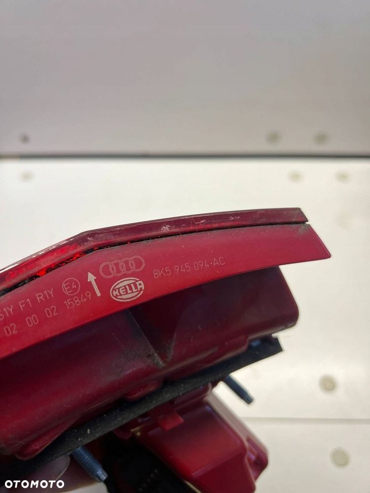 8K5 945 094 AC Lampa tylna KLAPY NEON LED Audi A4 S4 B8 8K 11-15 Prawa - 5