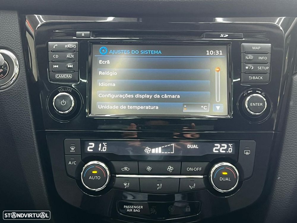 Nissan Qashqai 1.2 DIG-T Tekna Premium Pele S P.Preta - 29