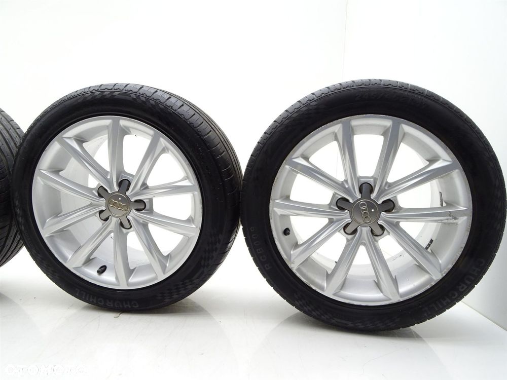 Komplet alufelgi felgi koła r17 5x112 245/45zr17 8j0601025be audi tt 8j - 4