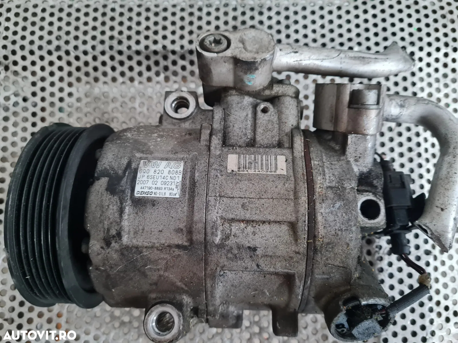 Compresor Clima AC Aer Conditionat Vw Polo 6R Skoda Fabia 2 Praktik Roomster Seat Ibiza Dupa 2008 C - 2