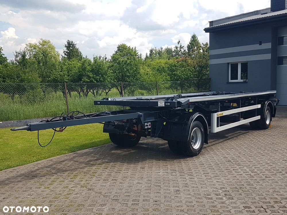 Zaslaw D-659 DO KONTENERÓW HAKOWCA POD KONTENERY 2 OSIE BLIŹNIAKI RESORY - 2