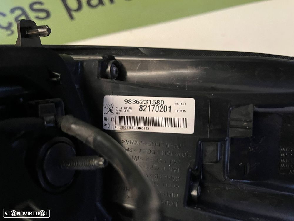 Peugeot 5008 II - FAROLIM DIREITO - FT503 - 6