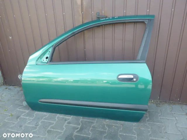 DRZWI LEWY PRZÓD LEWE PRZEDNIE NISSAN ALMERA N16 3D KOMPLETNE KOLOR DV8 - 3