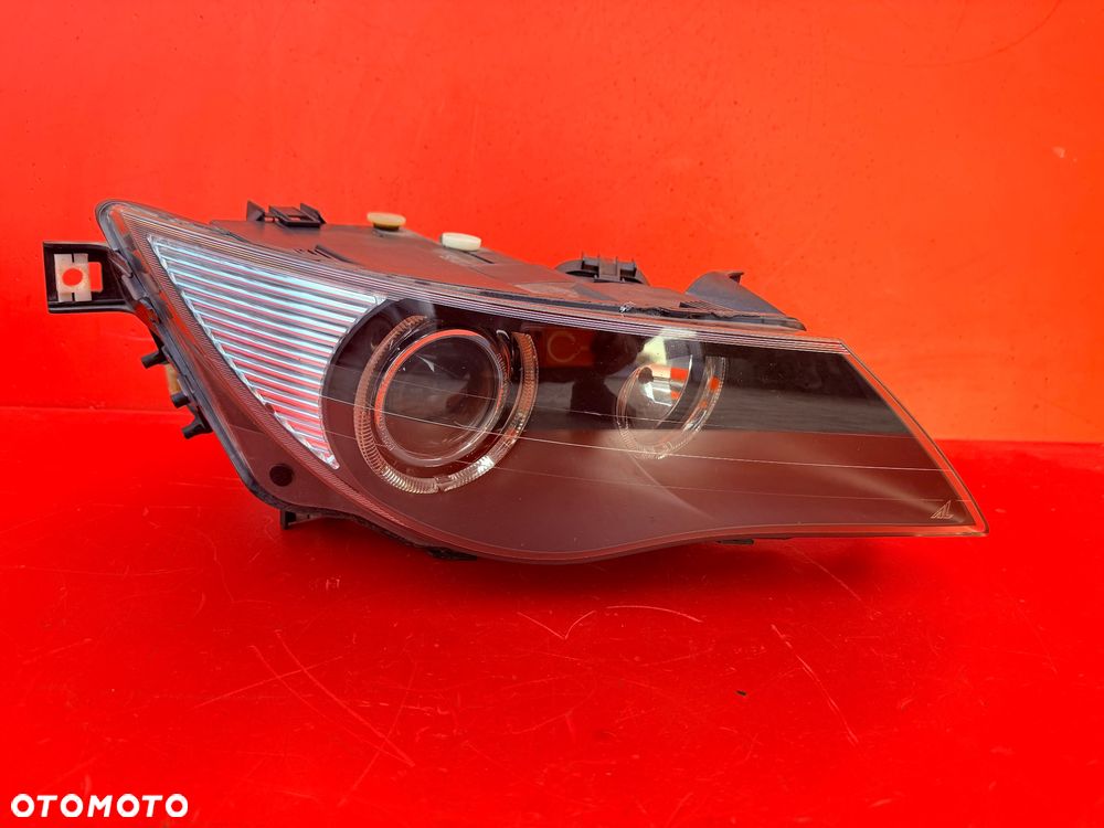 LAMPA PRAWA BMW E63 E64 DYNAMIC BI XENON SKRĘTNA EU BDB - 1