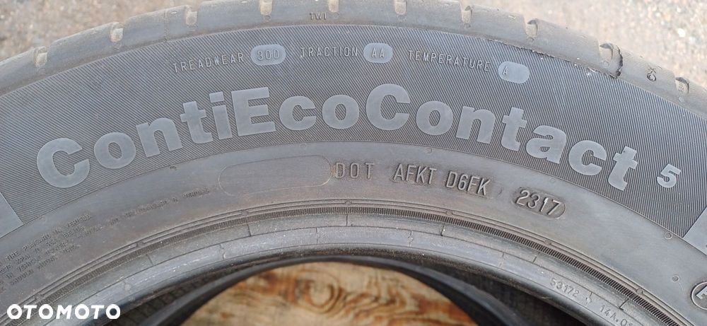 215/60R17 CONTINENTAL , dwie opony letnie. - 5