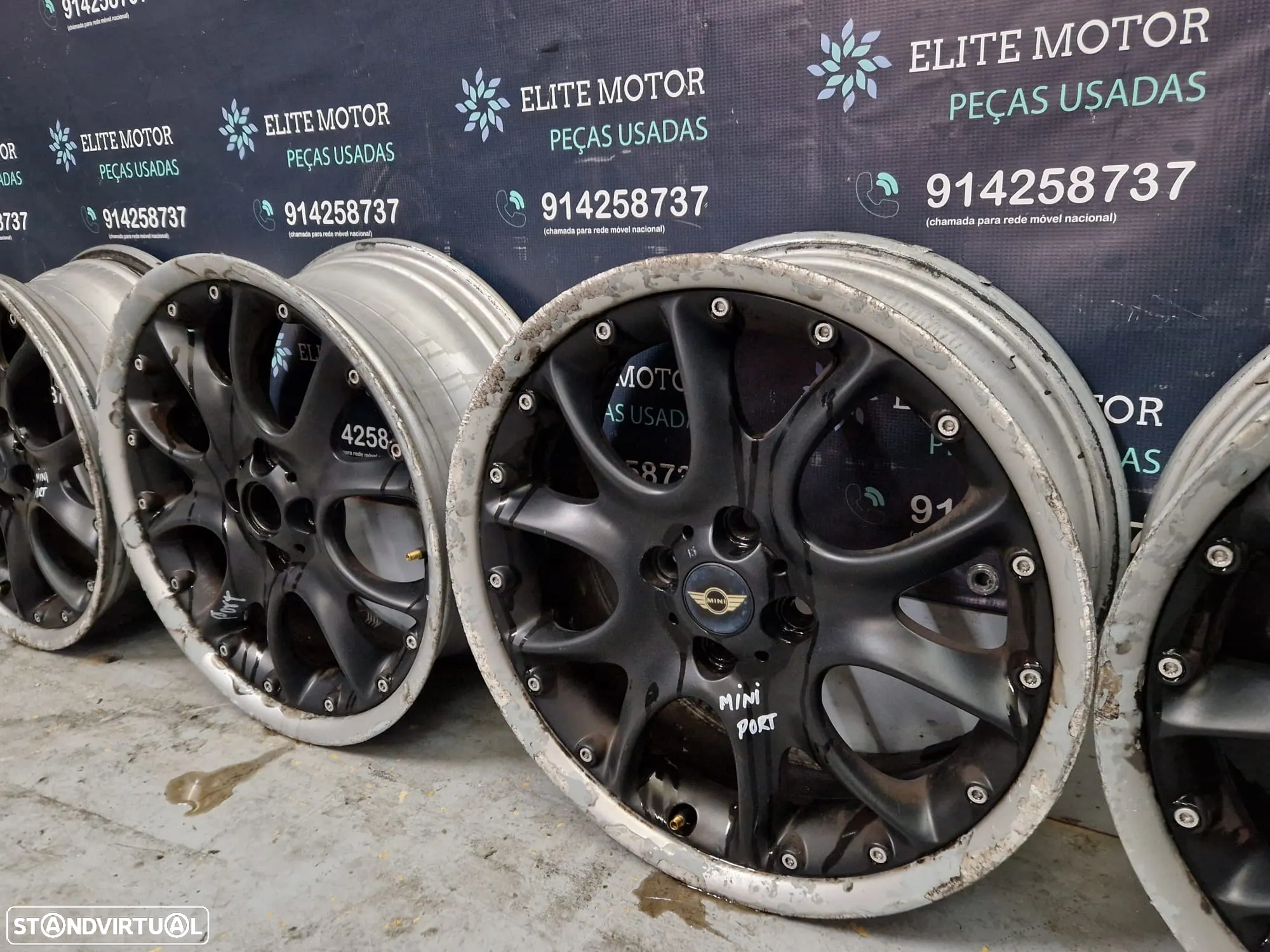 Jantes usadas MINI ONE COOPER R56 R55 R57 17 4X100 - 6