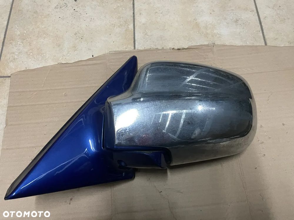 Lusterko lewe Hyundai Terracan 5PIN (granatowy/srebrny) - 2