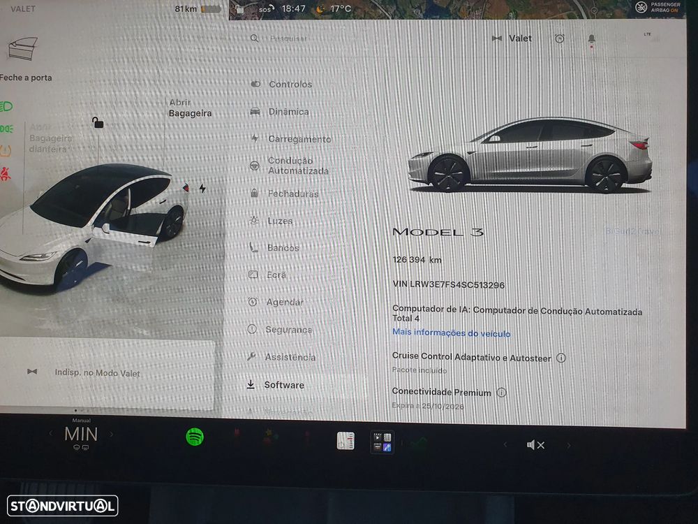 Tesla Model 3 Tração Traseira Premium - 35