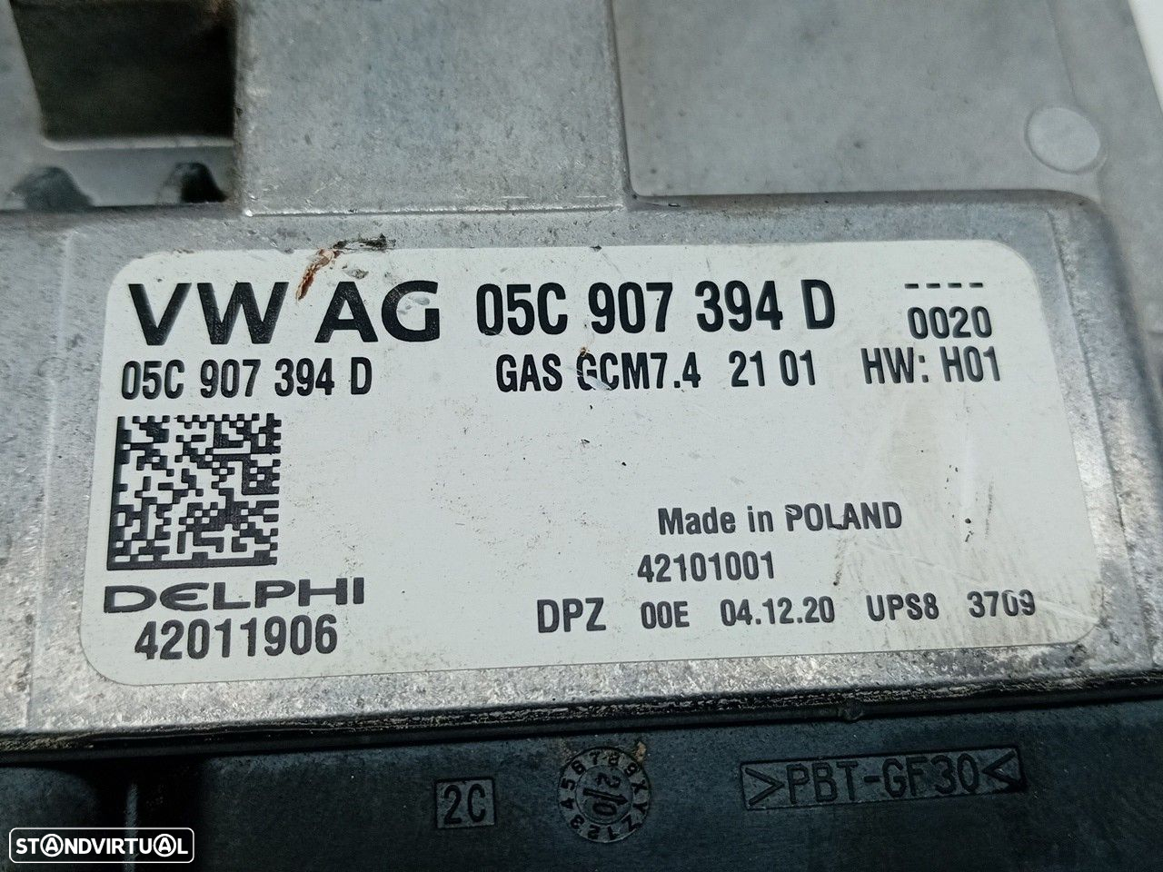 Centralina motor / ECU VOLKSWAGEN Polo (AW1) - 4