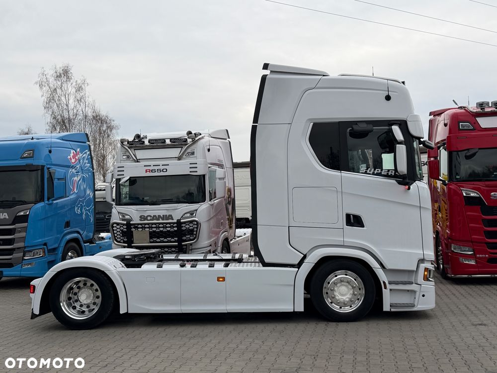 Scania 580S scania z Niemiec v8 mega low deck idealny stan 2021 pełna opcja bez egr - 9
