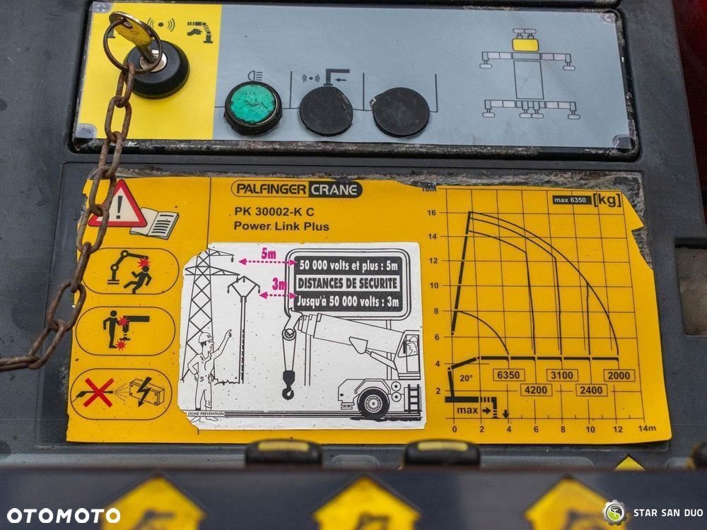 Mercedes-Benz ACTROS 4151 8x4 Palfinger PK 30002 K  HDS Żuraw Wywrotka - 24