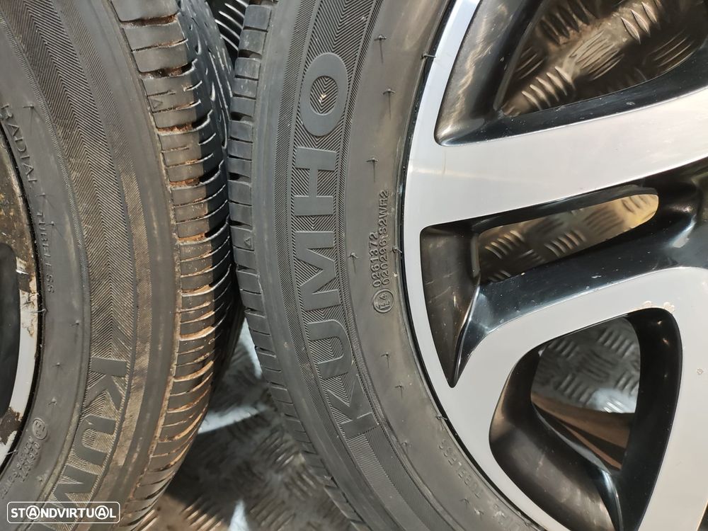 Conjunto de jantes 17 Renault Captur Mk1 6,5J ET40 4x100 Original - 21