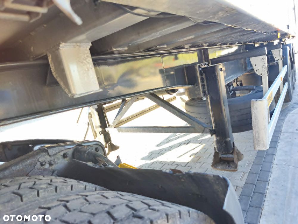 Zaslaw wywrotka 45m3 góra aluminiowa, rama stalowa, Osie Bpw, hamulce bebnowe, os podnoszona - 7