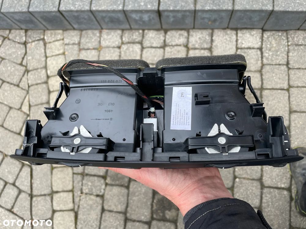 SKODA OCTAVIA II LISTWY DEKORY RAMKA KONSOLI KRATKI NAWIEWU Europa - 9