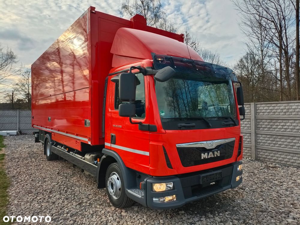 MAN TGL12.220* KONTENER ALUMINIOWY* BOCZNY ZAŁADUNEK* WINDA* NIESPOTYKANY* NIE ATEGO TGM LF FL EUROCARGO* Z NIEMIEC - 35