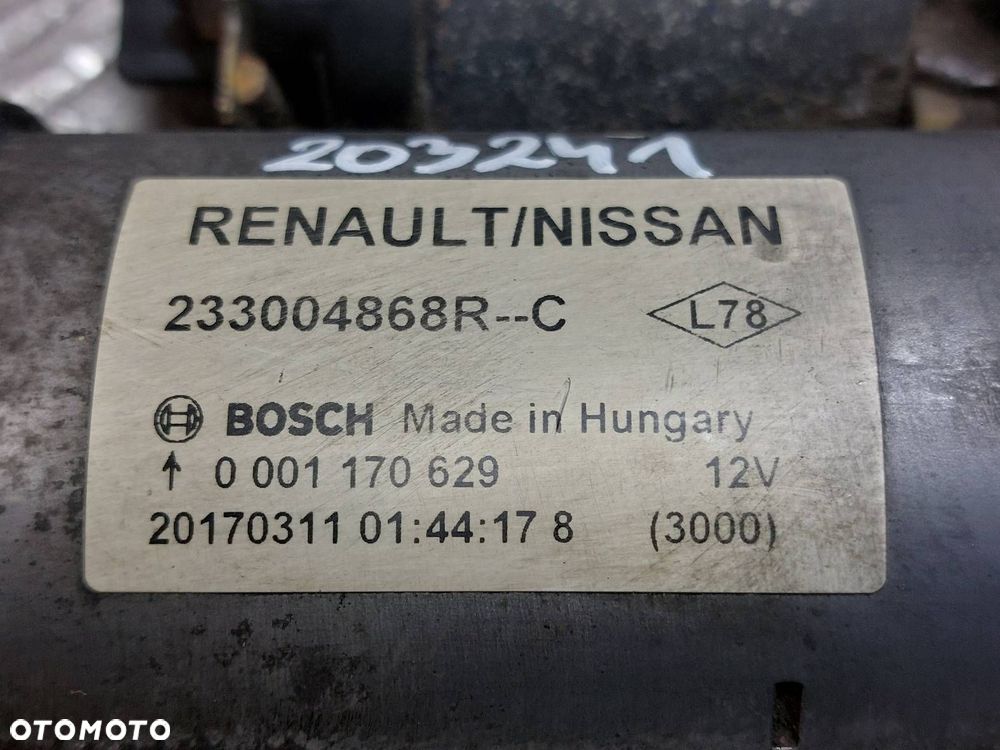 ROZRUSZNIK NISSAN PULSAR C13 1.5 DCI 233004868R - 5