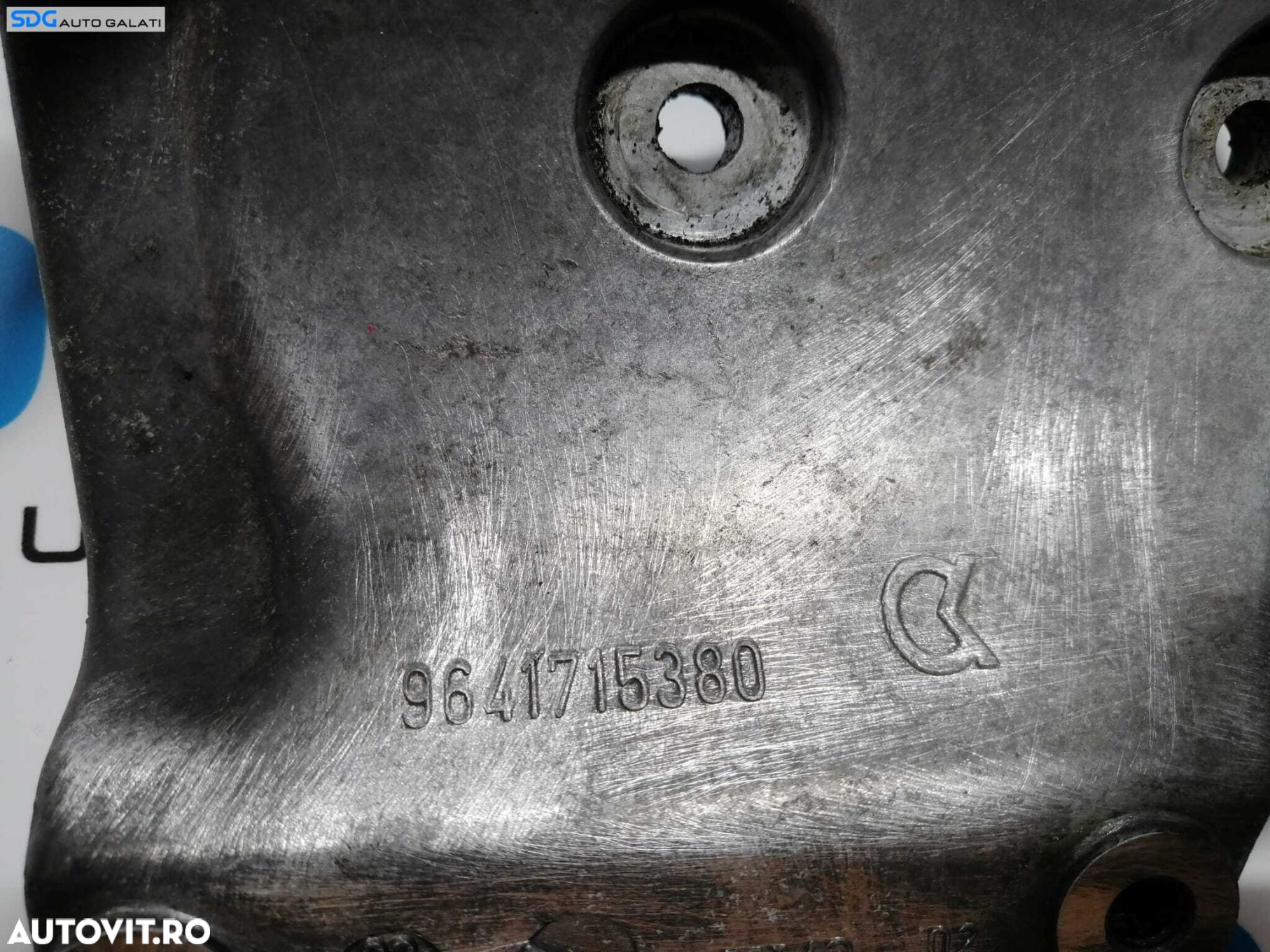 Suport Compresor AC Aer Conditionat Clima Accesorii Motor Peugeot 207 1.4 HDI 2006 - 2015 Cod 9641715380 - 4