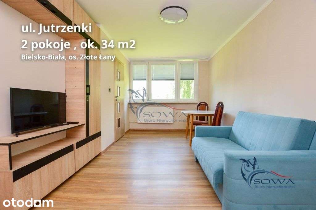 2 pokoje l Mieszkanie z wyposażeniem l balkon