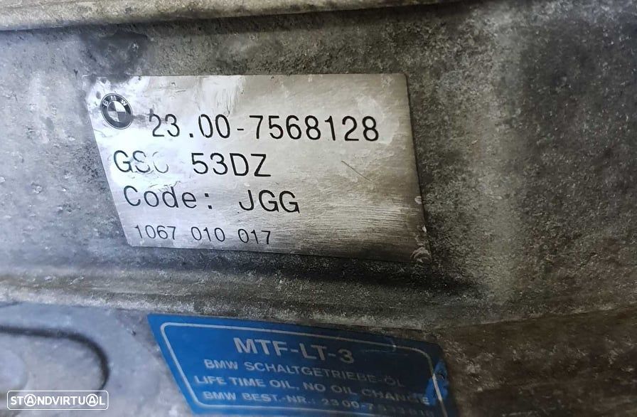 Caixa de 6 velocidades BMW ZF 2.0D REF JGG - 3
