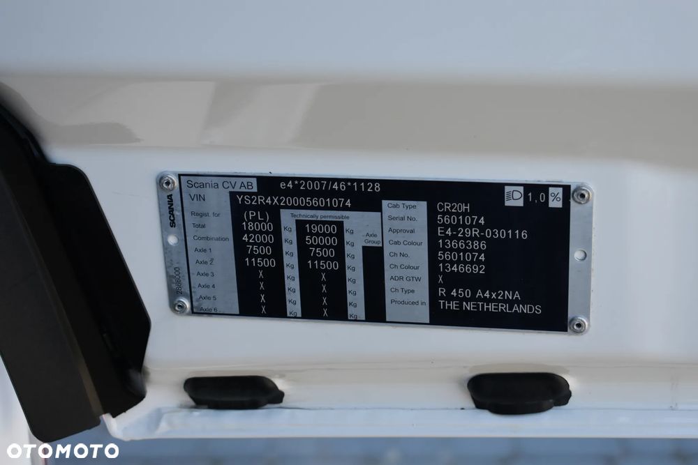 Scania R450 // NAVI // VIRTUAL COCKPIT // 4 PODUSZKI // NOWE OPONY !! // - 32