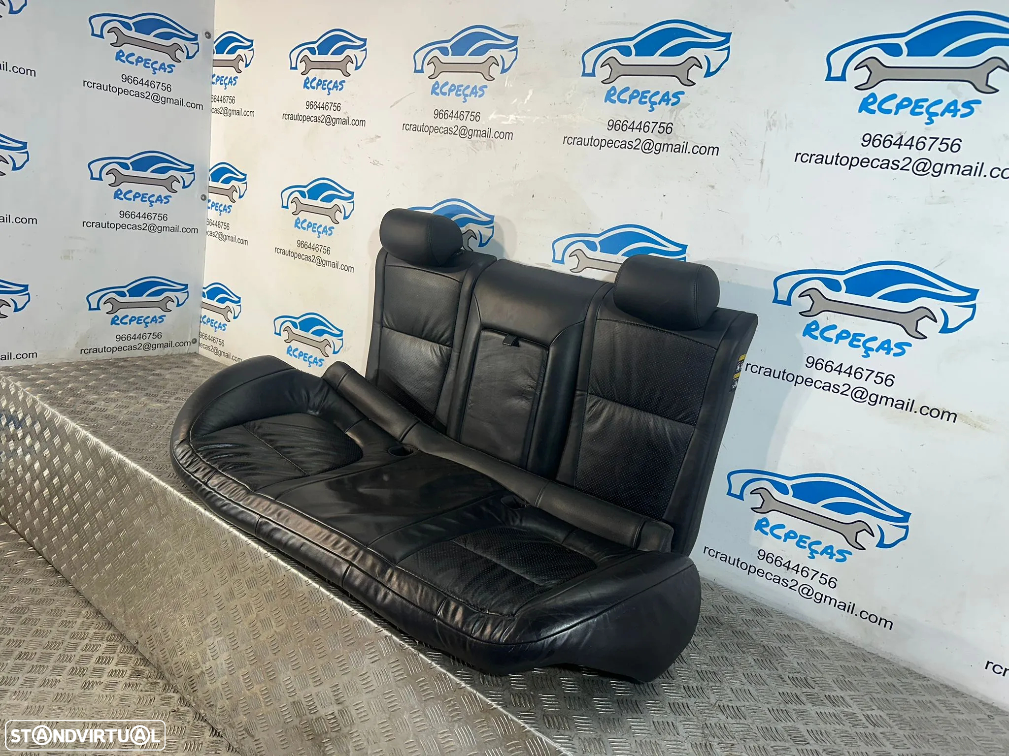 Conjunto Bancos Eletricos Pele Perfurada Jaguar XF X250 2007 - 2015 - 7