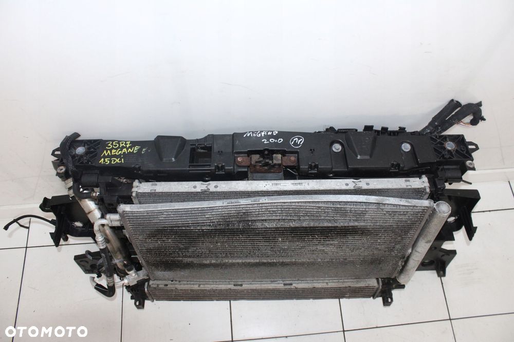 RENAULT MEGANE III 08R- 1.5 DCI  PAS PRZEDNI CHŁODNICE KOMPLET - 5