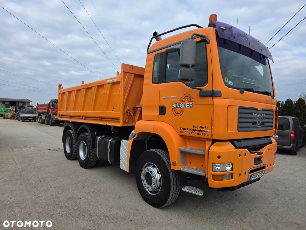 MAN Tga 33-480 6x4 Stare Tacho Wzmociony - 3