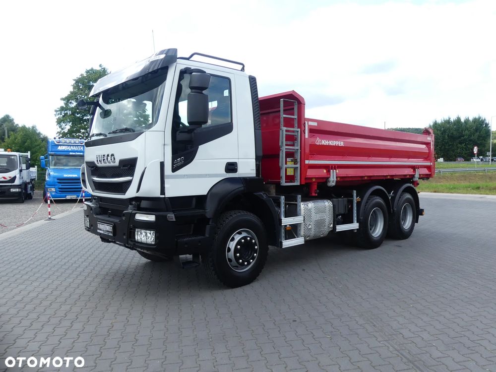 Iveco TRAKKER / X-WAY 420 / 6x4 / KH-KIPPER 3 STR / HYDROBURTA / WYWROTKA / - 5