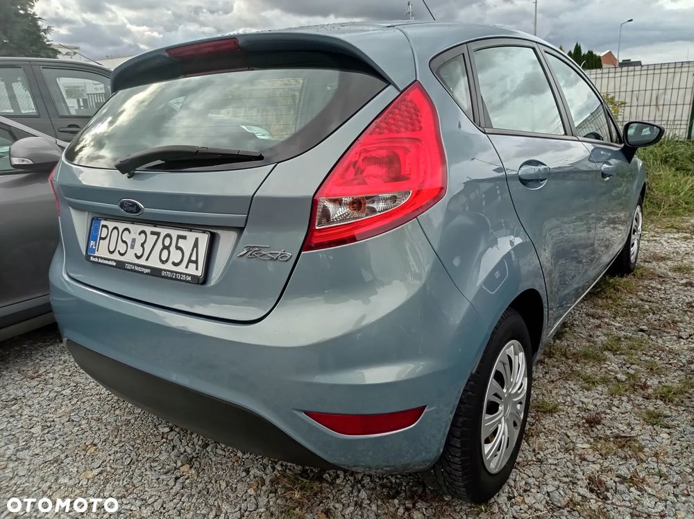 2010 FORD FIESTA MK7 1,25 16V R4 BENZ 82PS 5DRZWI KLIMA ALU SERW PODLPG ZAREJ+OPŁ PL - 6