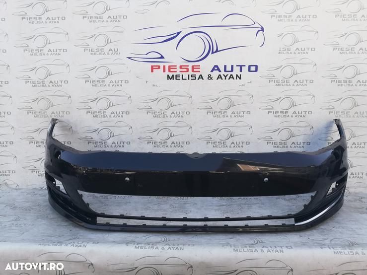 Bara fata Volkswagen Golf 7 an 2013-2017 Gauri pentru 4 senzori si spalatoare faruri - 1