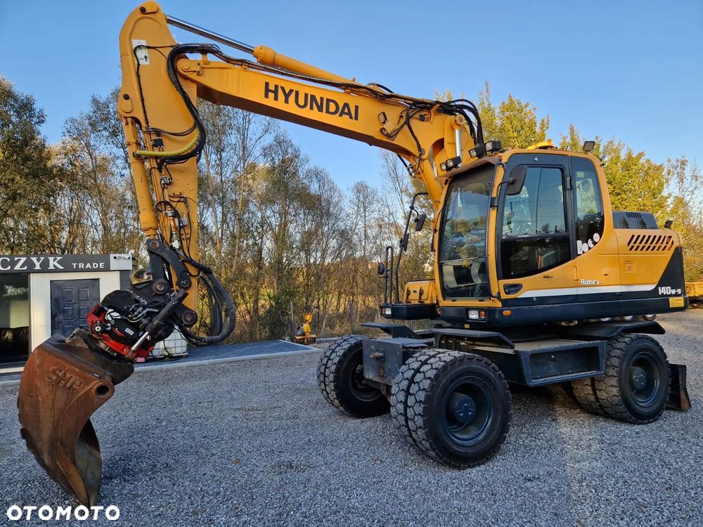 Hyundai Robex 140W-9 Rototilt Sprowadzona 8400Mtg - 1