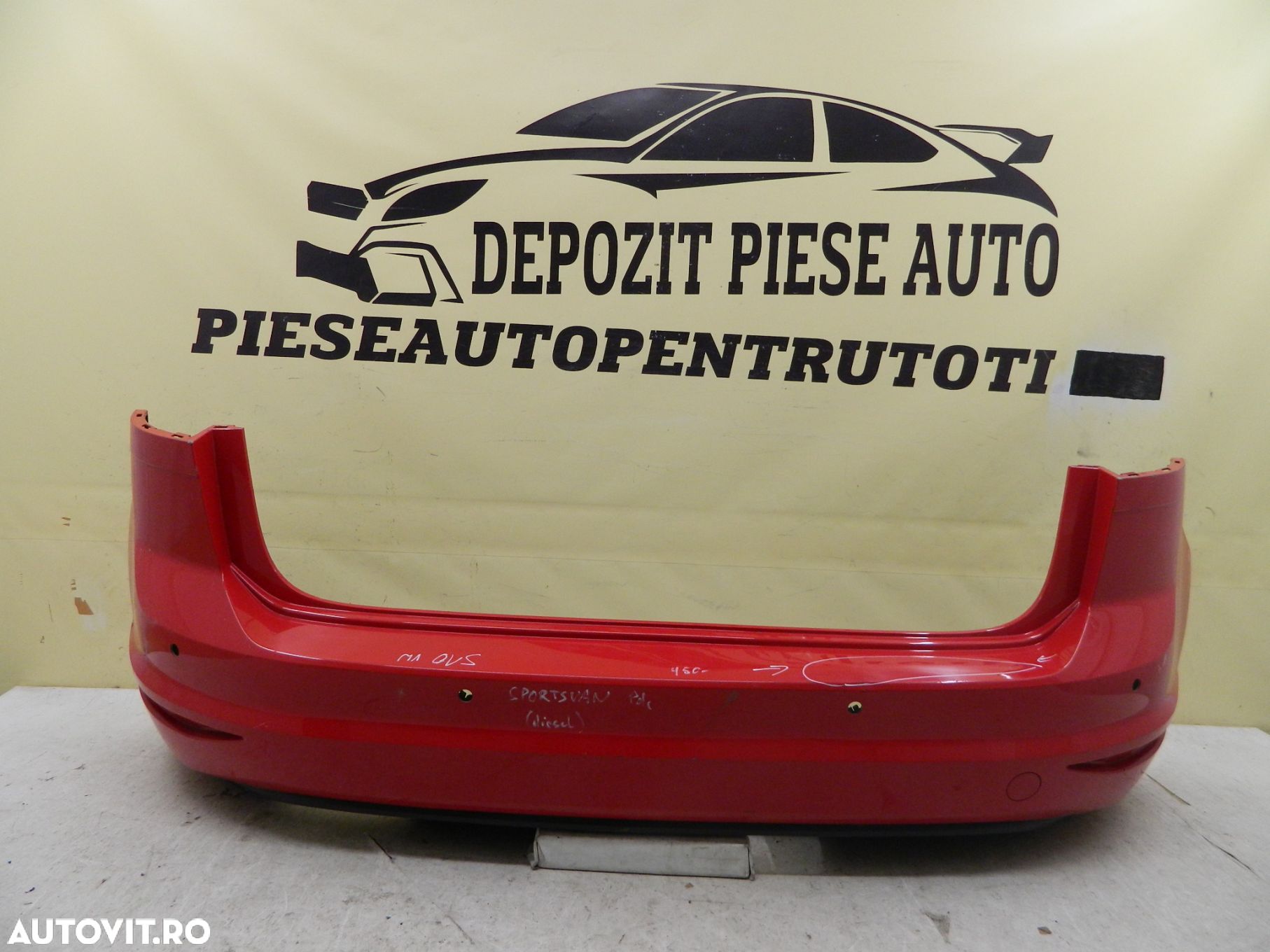 Bara spate VW Golf Sportvan, 2014, 2015, 2016, 2017, cod origine 510807421F. - 1