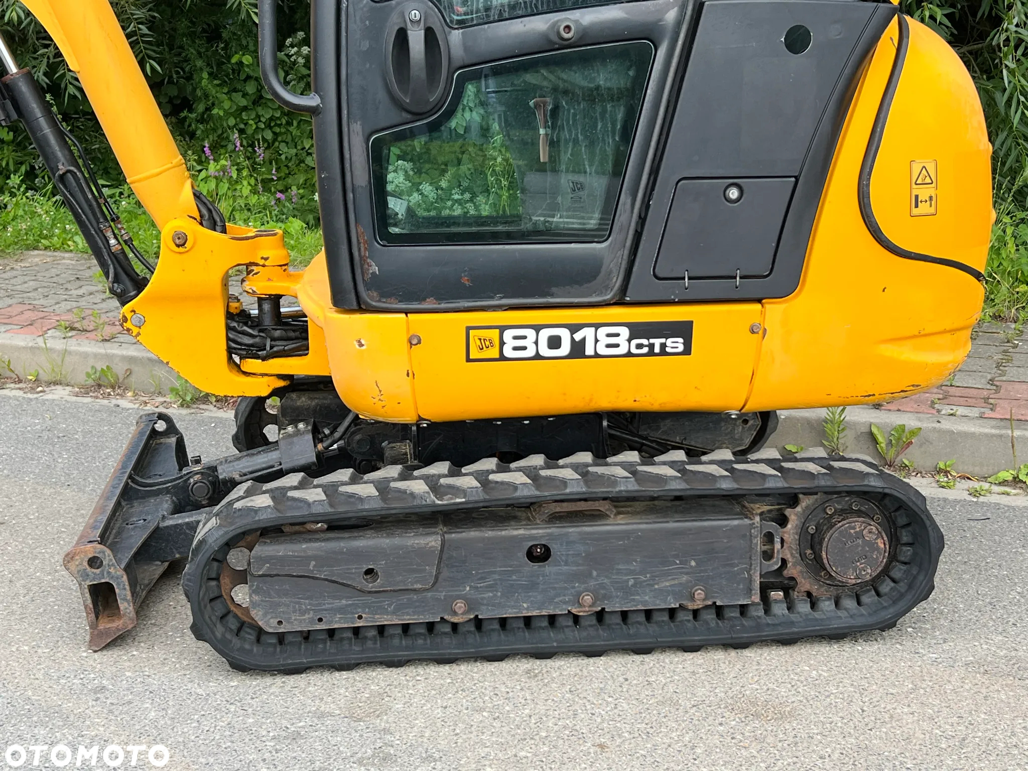 JCB MINIKOPARKA JCB 8018 3 Łyżki Stan IDEALNY - 6