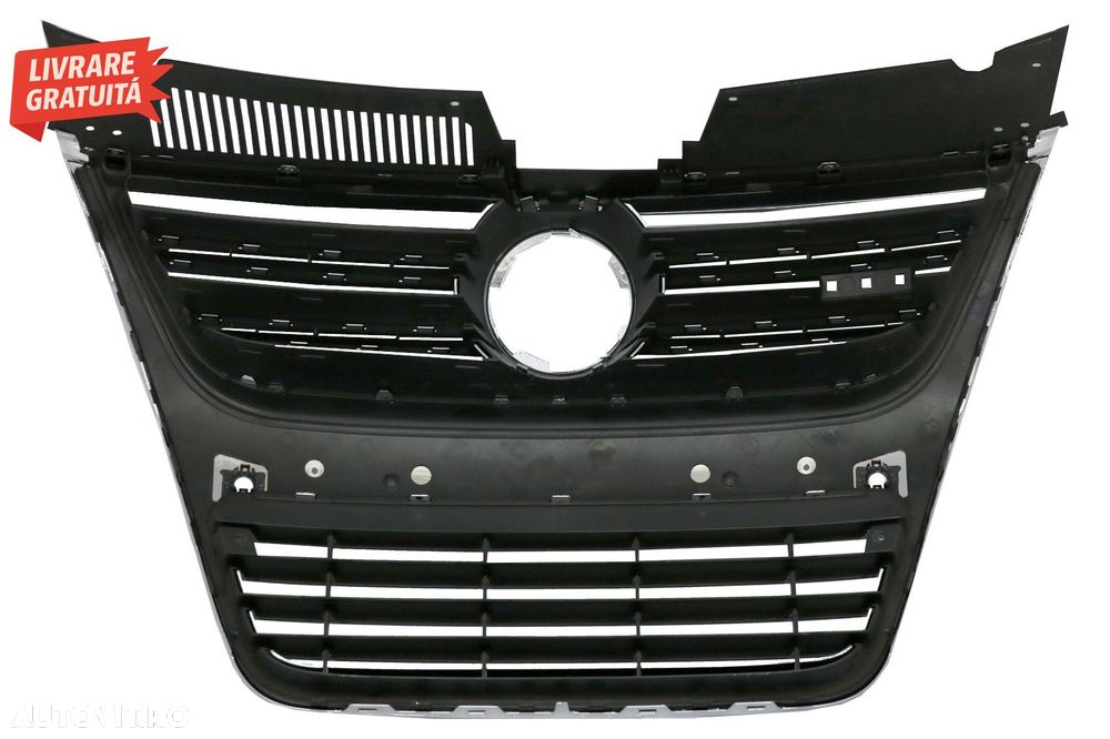Grila centrala VW Passat 3C (2007-2010) doar pentru R36 OEM Bara cu PDC- livrare gratuita - 4