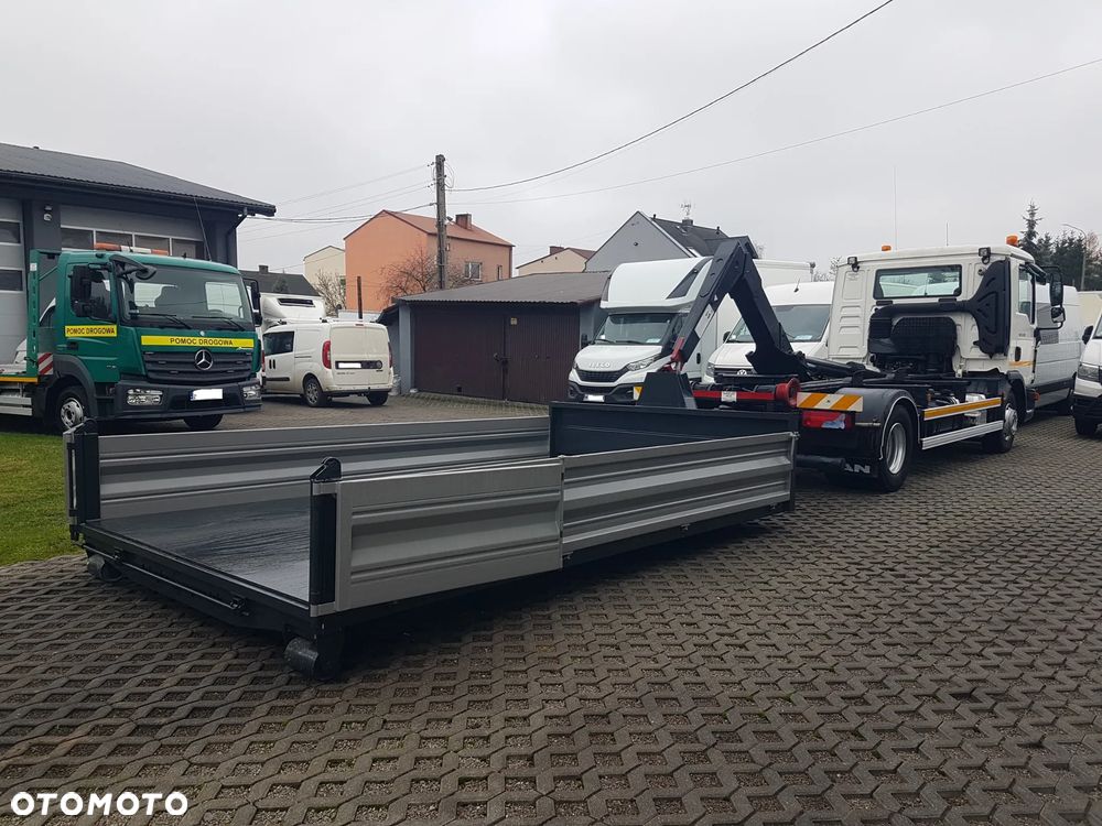 MAN TGL WYWROTKA KIPER HAKOWIEC 12.220 KLIMA 4x2 DO KONTENERÓW - 9