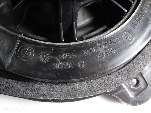 BMW X3 F25 Głośnik Średniotonowy HIFI Drzwi Prawy Tył z Mocowaniem 51427246672 7246672 - 6