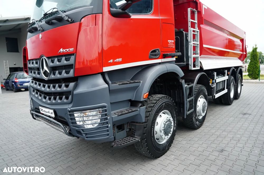 Mercedes-Benz AROCS 4145 / 8x8 / BASCULATOR SPATE / KH-KIPPER / EURO 6 - 16