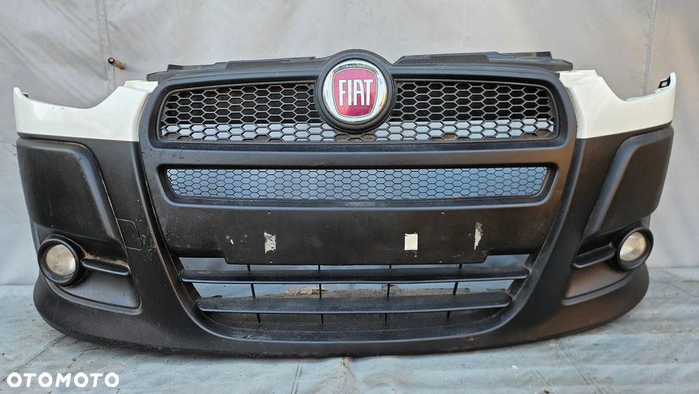 FIAT DOBLO 2 II ZDERZAK PRZEDNI PRZÓD GRILL HALOGENY 735455570