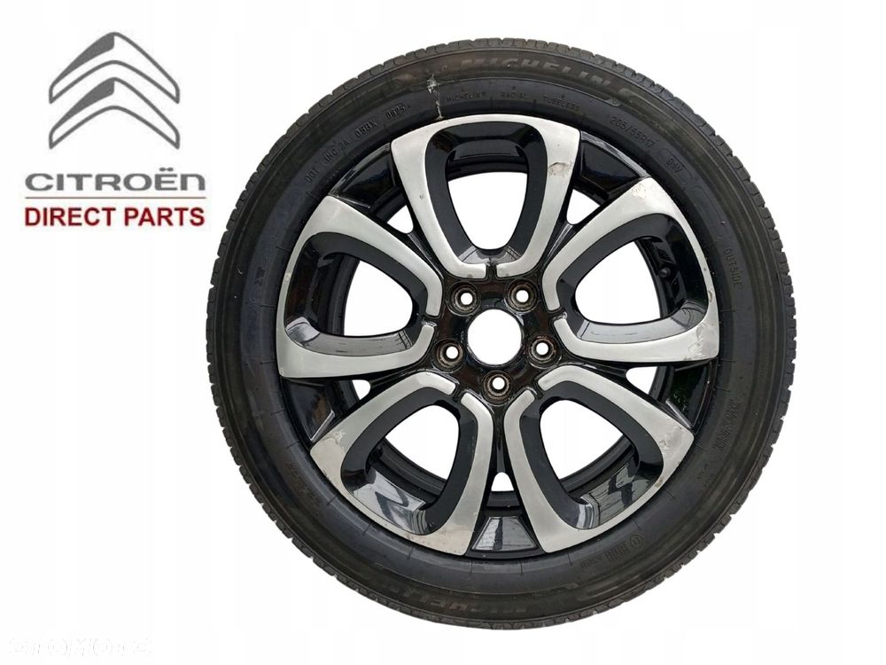 CITROEN BERLINGO KOŁO FELGA ALUMINIOWA 7,0" X 17" 5x108 ET 50 9816966377 ÷ - 1