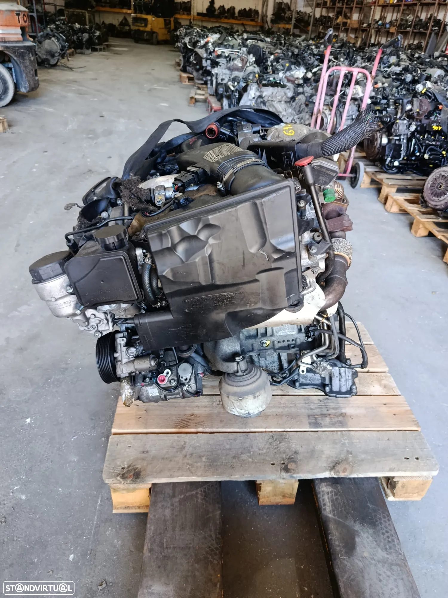 Motor Mercedes V6 320CDi REF: 642 920 (Class E, CLS) - 4