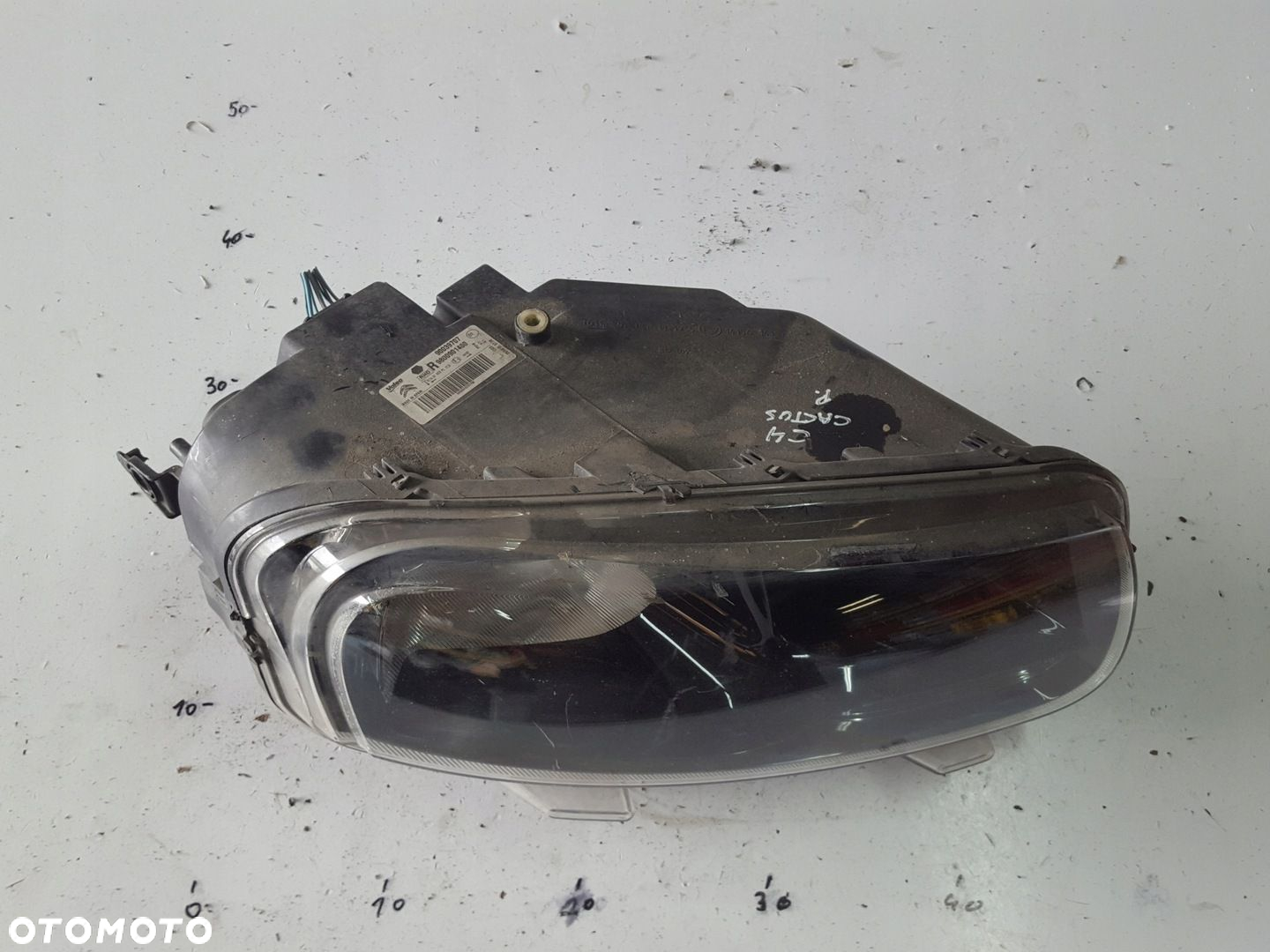 CITROEN C4 CACTUS 14-17r LAMPA PRAWA PRZÓD ANGLIK 9800901480 - 4