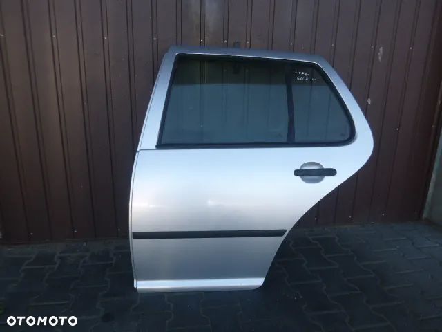 DRZWI LEWY TYŁ LEWE TYLNE VOLKSWAGEN GOLF IV HB KOMPLETNE - 3