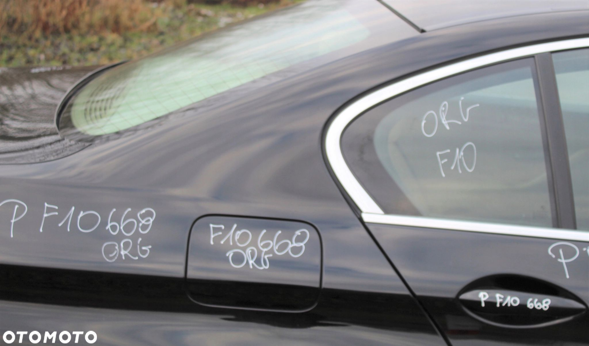 BŁOTNIK ĆWIARTKA TYŁ PRAWY BMW F10 668 SCHWARZ II - 2