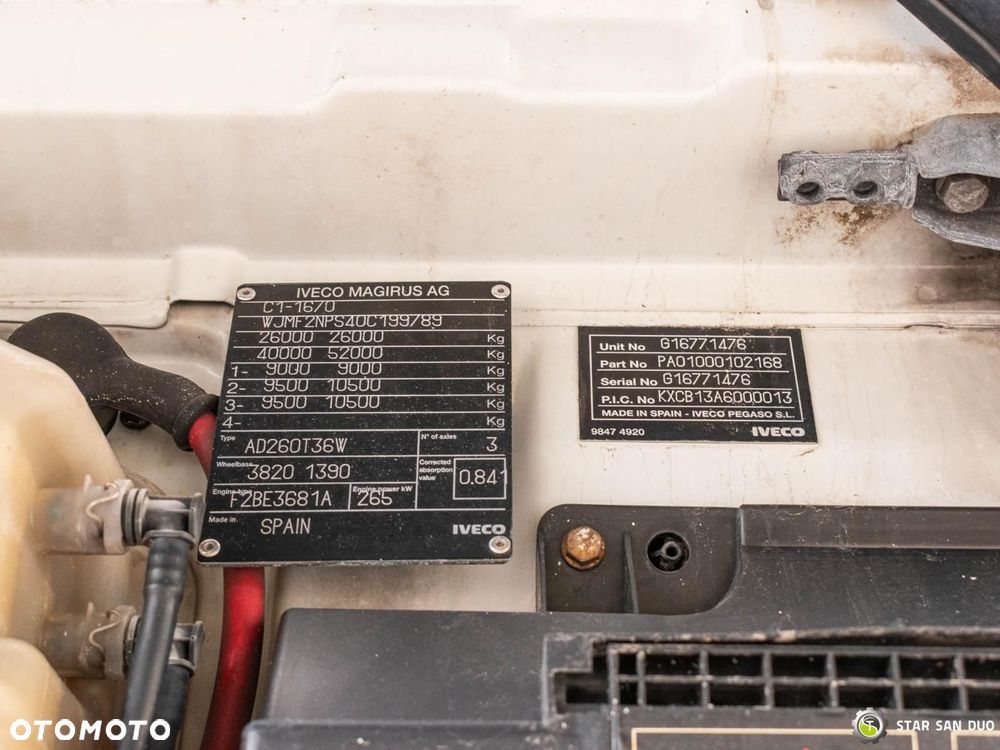 Iveco TRAKKER 360 PALFINGER PK 36002 HDS Żuraw Wywrotka Rotator - 24