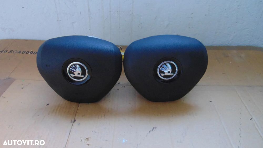 Airbag volan Skoda Fabia,Octavia,Rapid an 2013-2021 cod 5E0880201B - 1