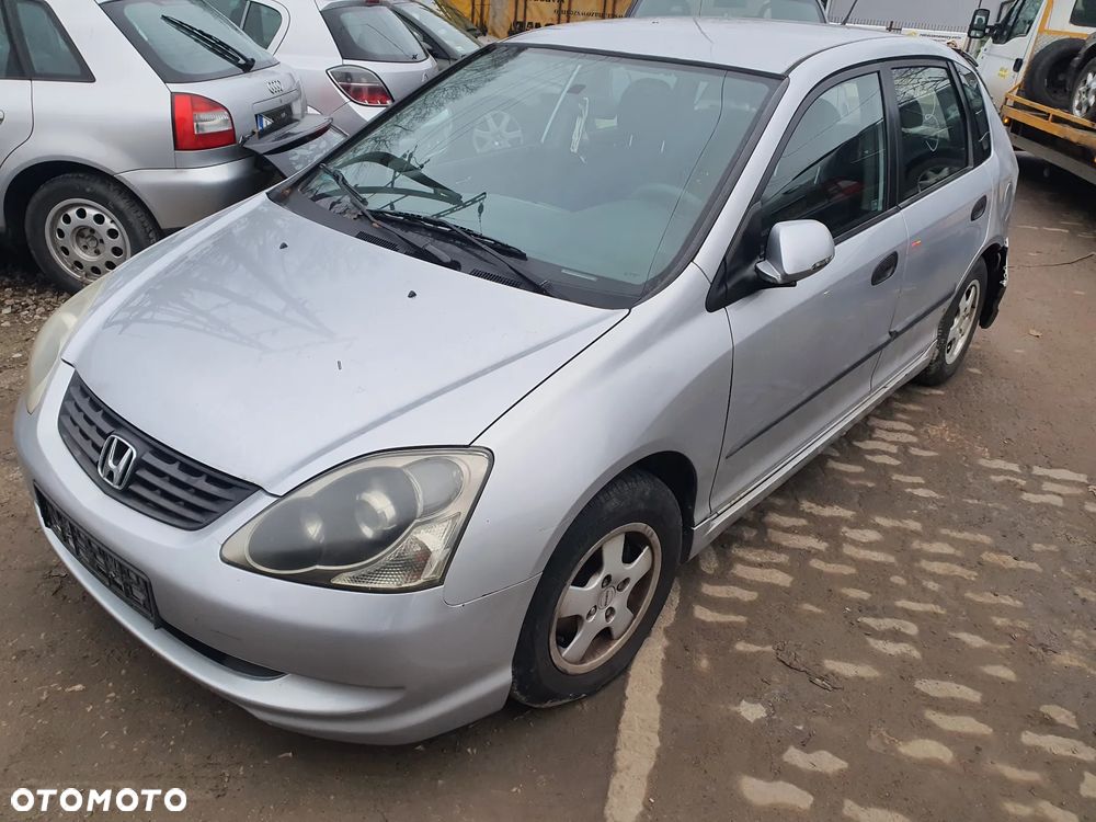 honda civic vii silnik d14z6  skrzynia sanki belka przód tył wahacz zacisk zwrotnica maglownica - 1