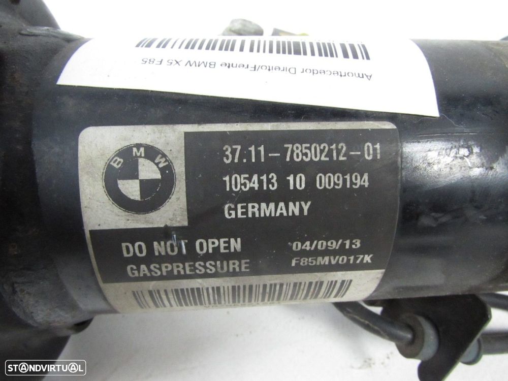 Amortecedor Elétrico "VDC" Direito/Frente Seminovo/ Original BMW X5 (F15, F85)/B... - 4