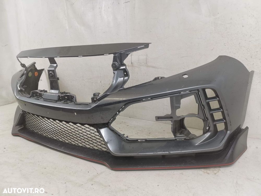 Bara Fata Cu Grila Inferioara Honda  Civic Type R 10 2017 2018 2019 Or - 3